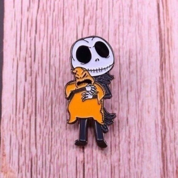 3/$20 Jack Skellington Oogie Enamel Pin - Picture 1 of 1